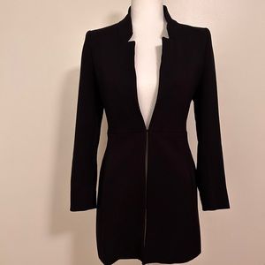 ZARA Black front closure blazer - never worn